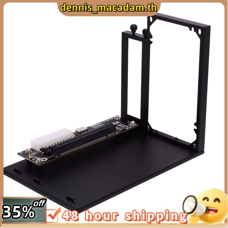 PCIe 4.0 X4 F9G-BK7 OCuLink 64Gbps EGPU การ์ดอะแดปเตอร์แล็ปท็อปแท่นวางกราฟิกภายนอก ATX GPU สําหรับ M