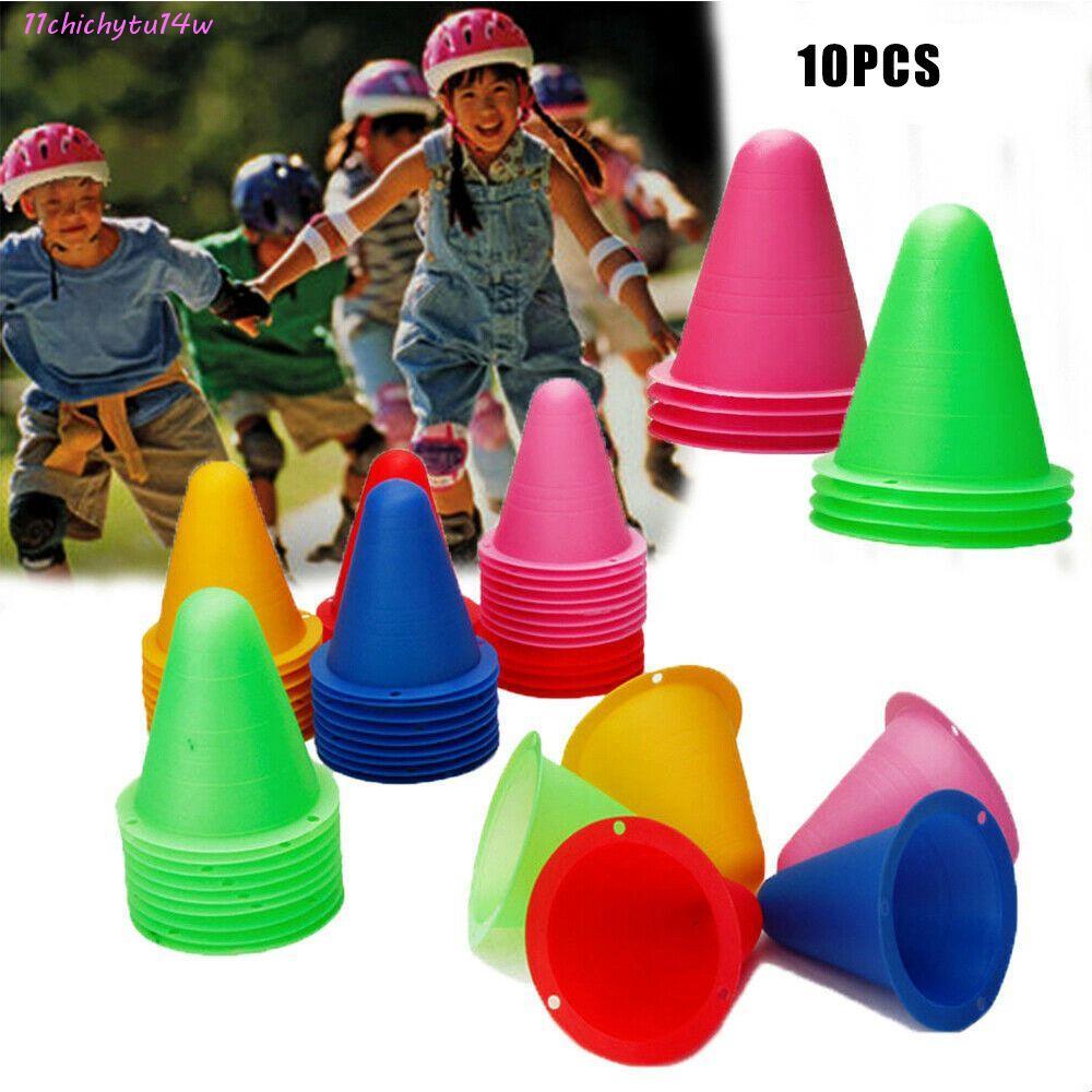 CHICHYTU14W MARKER Cones Road ble สําหรับอุปกรณ์ฟุตบอลสเก็ตน้ําแข็งสเก็ต MARKER Cones