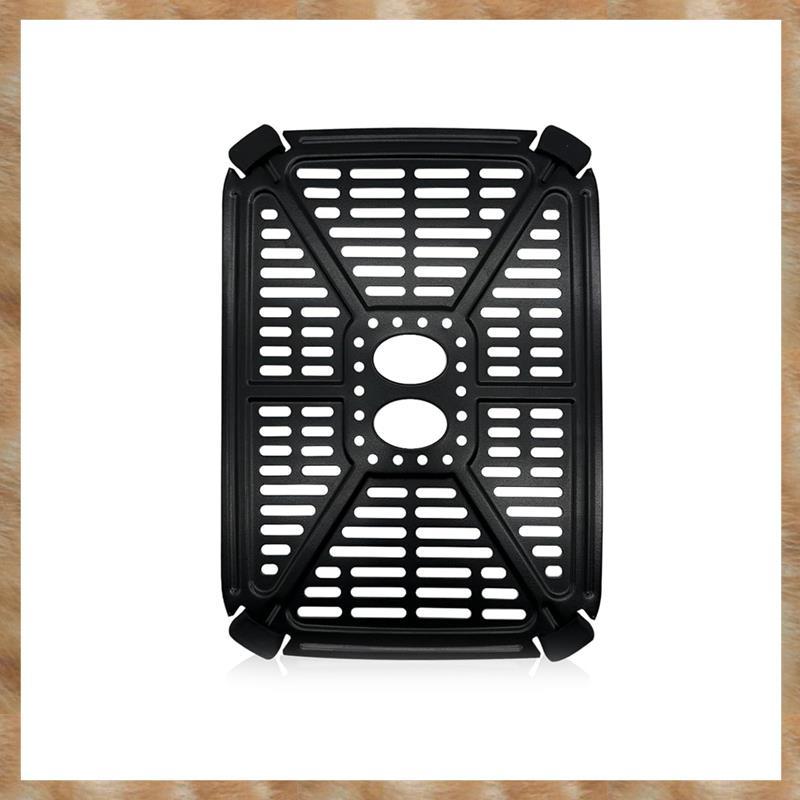 [KYG] ถาดทอดอากาศกระทะย่าง,แผ่น Crisper สําหรับเครื่องใช้ภายในบ้าน 8.4QT Dual Basket Digital Air Fry