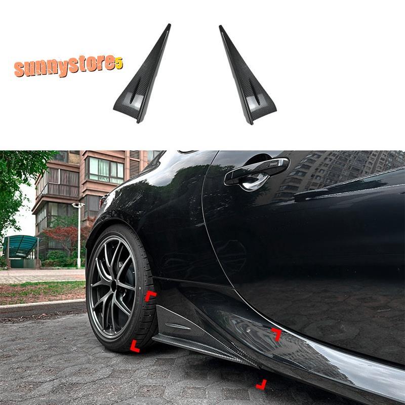 ตัวแยกกระโปรงด้านข้างสําหรับ GR86 BRZ 2022-2025 อุปกรณ์เสริมคาร์บอนไฟเบอร์