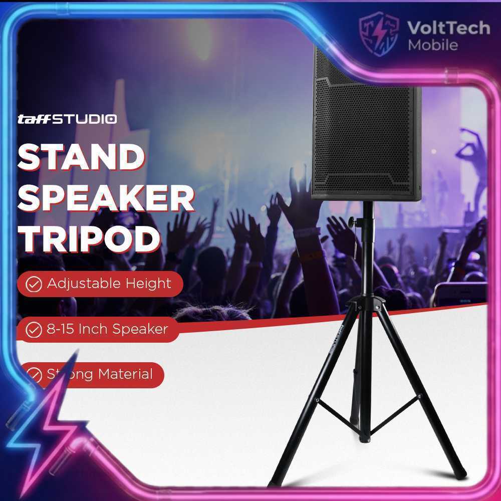 ขาตั้งขาตั้งกล้องลําโพงเสียง 8-15 นิ้ว 1.8M - SPS-502M - TaffSTUDIO - คุณภาพ