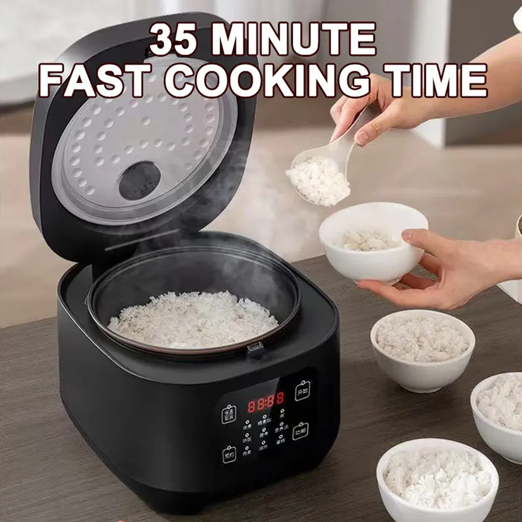 คุณภาพสูงeletric rice cooker intelligent rice cooker 3L timer 24 hours in advance multi-function ric