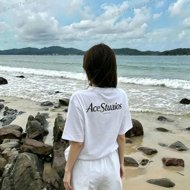 【ส่งจากไทย】เสื้อยืดฤดูร้อนสไตล์อินสไตล์เกาหลี  เสื้อยืดแฟชั่น สวมใส่สบาย พิมพ์ลายดิจิตอล ผู้หญิง Clothing Tshirt ราคา ถูกที่สุด ดีลบีเคเค แกลเลอรีภาพที่ 8