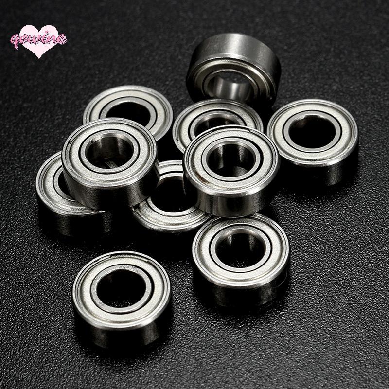 [qowine] 10Pc 686ZZ 6x13x5mm Miniature Ball Bearing 6*13*5mm Metal Shielded Mini Bearings TH