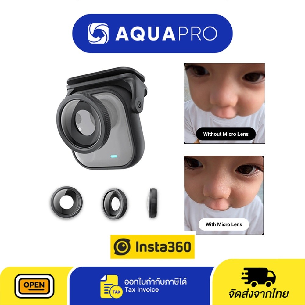 Insta360 GO Ultra Toddler Titan Kit ของแท้ By Aquapro