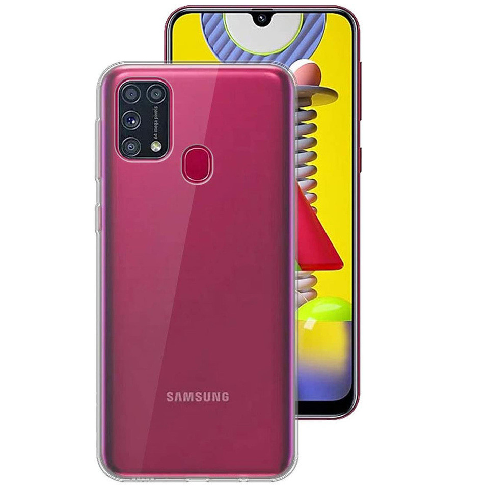 SAMSUNG M31 ULTRATHIN TRANSPARKENT ANTI-SHOCKPROOF CASE