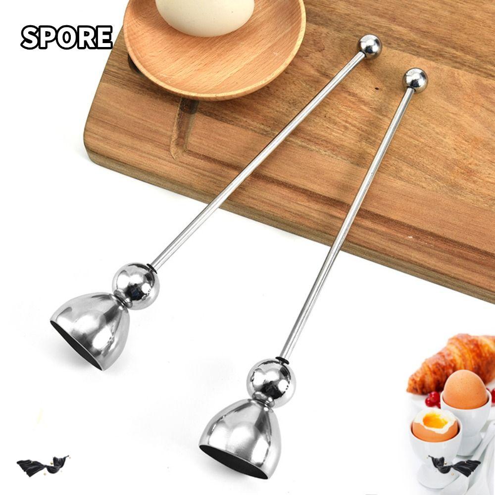 SPORE Egg Cracker Snipper Cutter แฟชั่น Egg-Knocker Egg Cracker