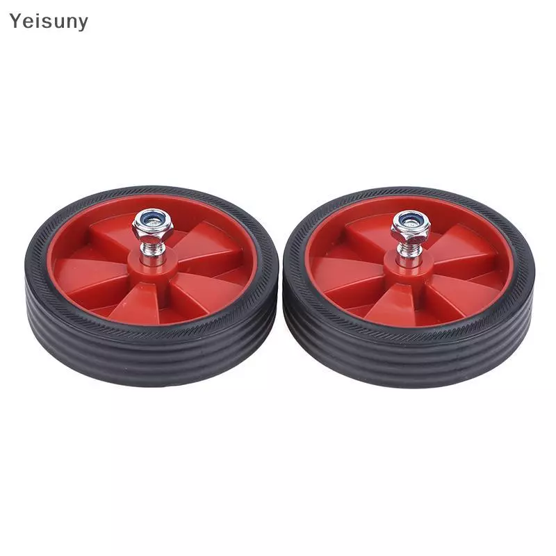 [Yei] 2 ชิ้นล้อเปลี่ยน Airpressor 5/6 นิ้ว Airpressor อุปกรณ์เสริมล้อล้อพร้อมสกรูสําหรับ Air ปั๊มเครื่องมือ COD