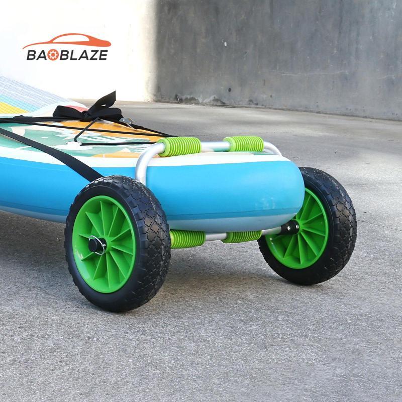 [Baoblaze] Kayak Cart Premium Professional Canoe Cart สําหรับบอร์ดพายเรือคายัคกลางแจ้ง