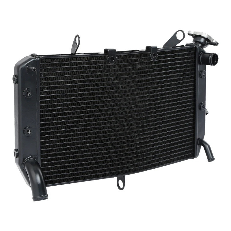 รถจักรยานยนต์สีดําหม้อน้ํา Cooler สําหรับ Yamaha FAZER 800 FZ8 2011-2015 FZS1000 2006-2015 FAZER 100