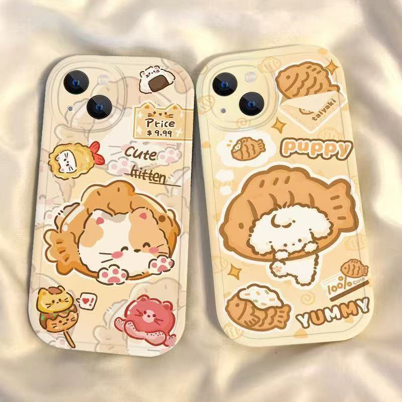 เคส honor x6b เคส honor x9c 5g Taiyaki Cat เหมาะสําหรับ Honor 300 เคสโทรศัพท์ 9/60/70/80/90/100/200 