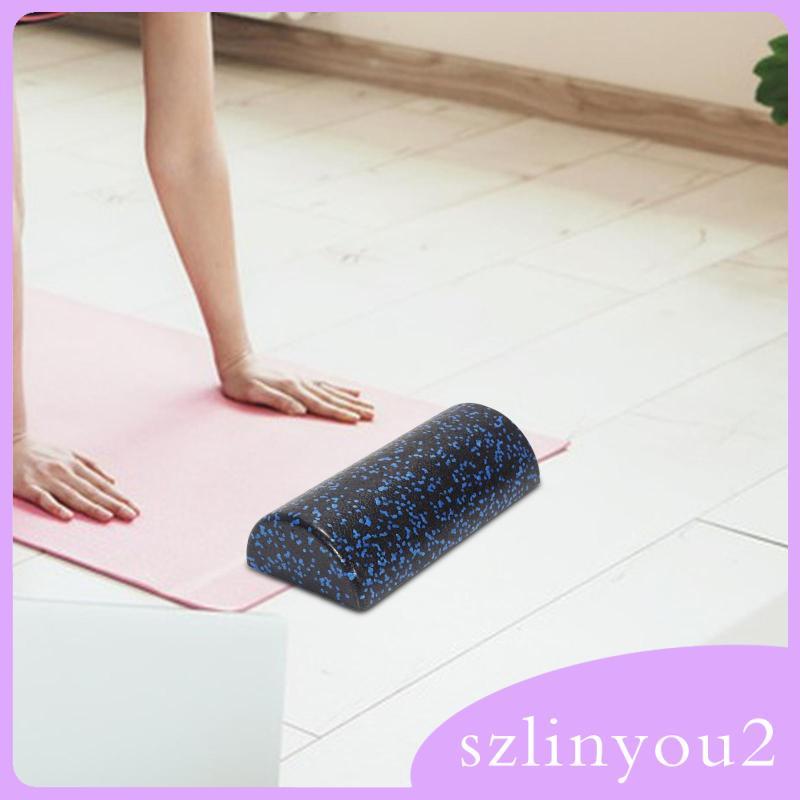 [szlinyou2] พรีเมี่ยม EPP Half Round Foam Roller โยคะคอลัมน์บล็อกลูกกลิ้งนวดแบบพกพาสําหรับออกกําลังก