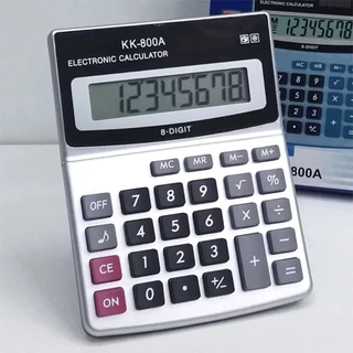 เครื่องคิดเลขจอใหญ่ กดง่าย ครื่องคิดเลข พกพา ขนาด เล็ก KK-800A A00130