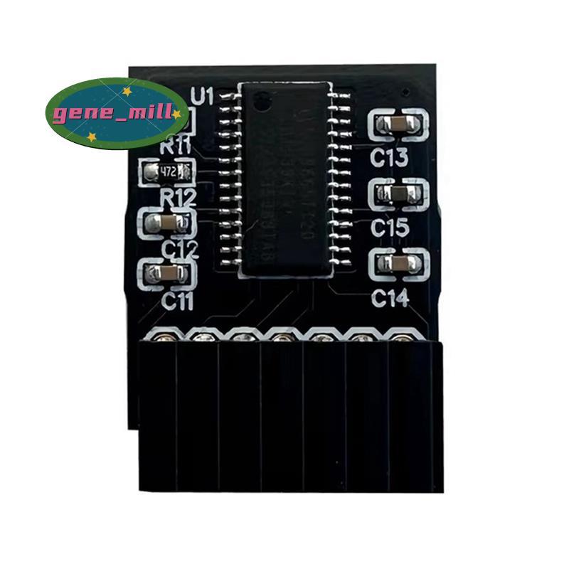 TPM2.0 โมดูลสําหรับ 14 พิน LPC 14PIN LPC Tpm โมดูลสําหรับ X99 K9S TPM2.0 การเข้ารหัสความปลอดภัยโมดูล