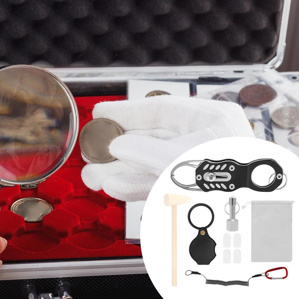 [Maxivogue1] Pocket Coin Pinger Test Kit เครื่องทดสอบเหรียญ Gold Silver Coin Ping การทดสอบ