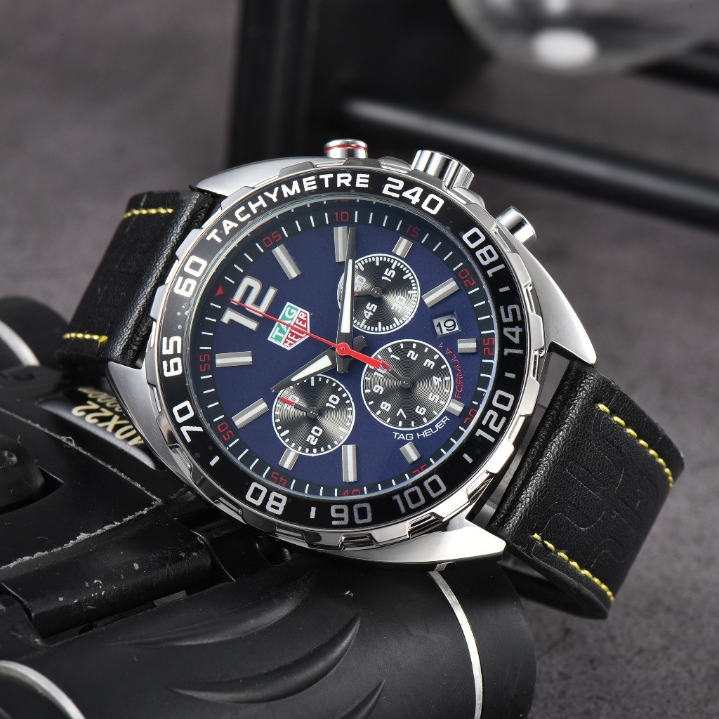 TAG Howard Mens Watch F1 อินเทรนด์ All-Match Swiss Watch Quartz Movement
