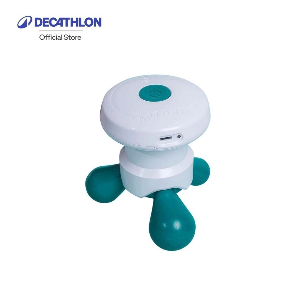 Decathlon Vibrating Electronic Massage Tool อุปกรณ์นวดอิเล็กทรอนิกส์ที่ให้แรงสั่นสะเทือน - White