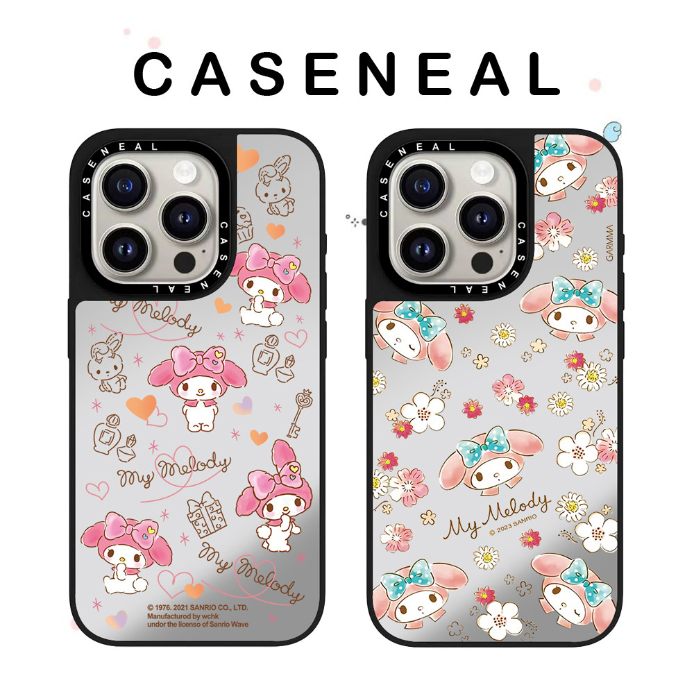 CASENEALดอกไม้Melodyคุณภาพสูงกระจกเคสโทรศัพท์เหมาะสําหรับi