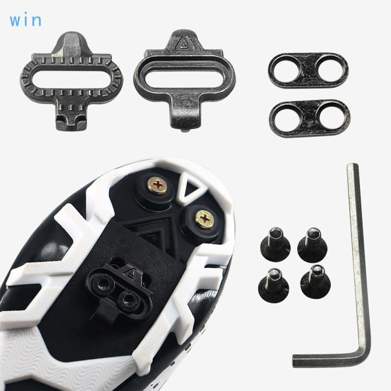 Win รองเท้า Cleats สําหรับ SH51 SPD MTB Cleats ชุดจักรยานเหยียบ Cleats