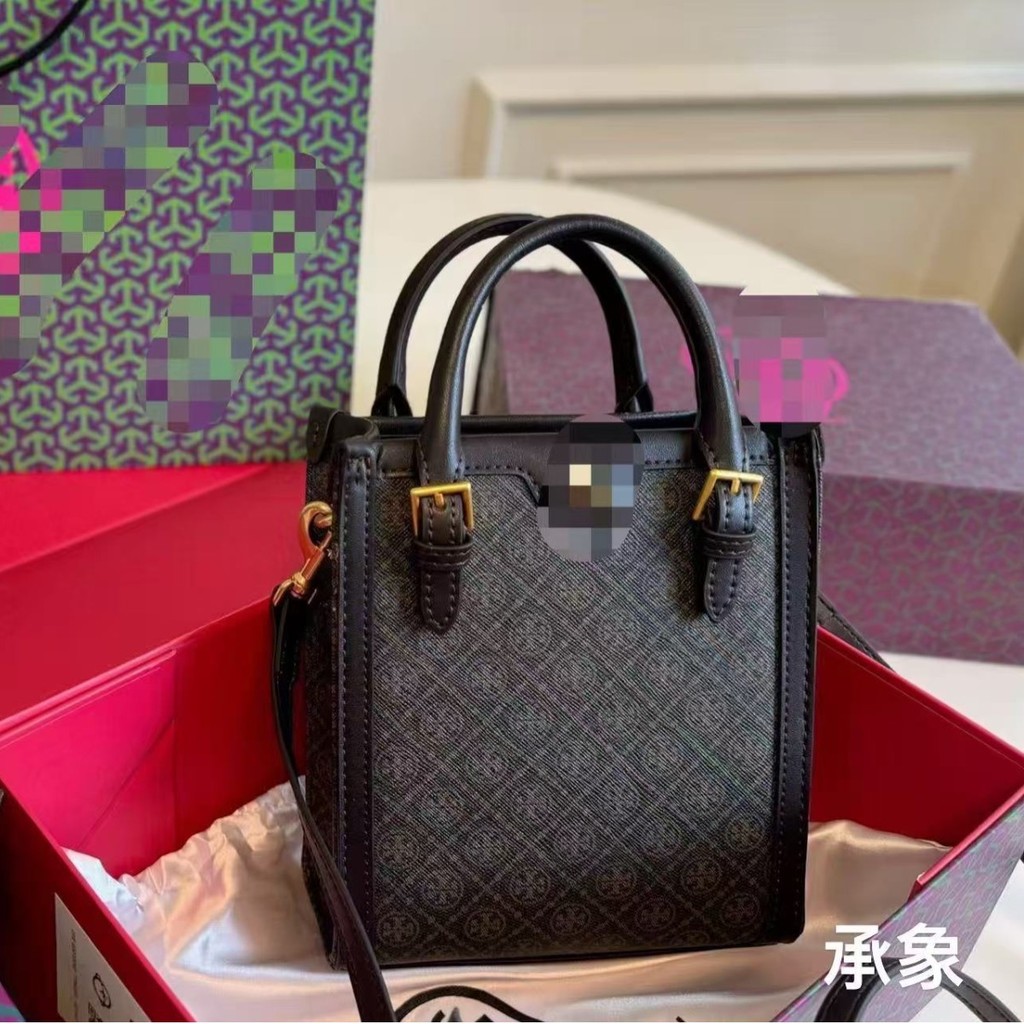 SFK7 Tory Burch Tote Bag Piano Score Bag Fashion All-Match Atmosphere Simple Casual Temperament Matu