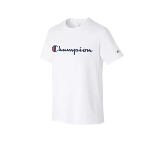 CHAMPION ESSENTIAL CHAMPION LOGO เสื้อยืดแขนสั้นผู้ชาย