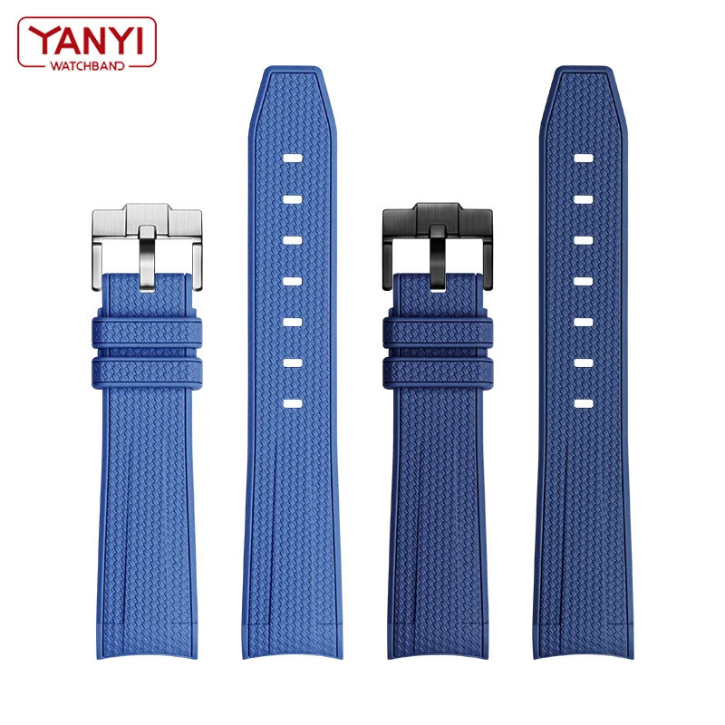 Rubber Watchband For Omega X Swatch Joint MoonSwatch super blue MOONPHASE Waterproof Sports 20mm Wat