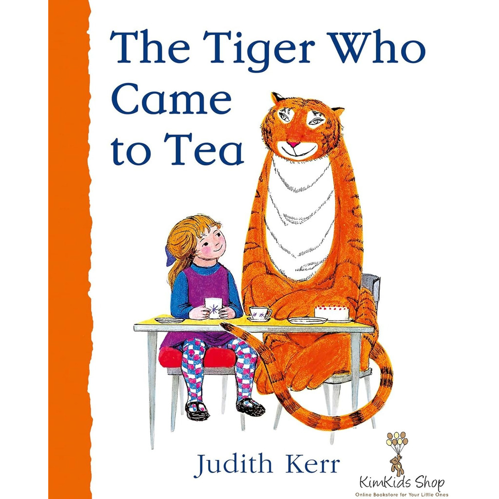 The Tiger Who Came to Tea - Judith Kerr (Board Book) สําหรับเด็ก 2-5 ปี