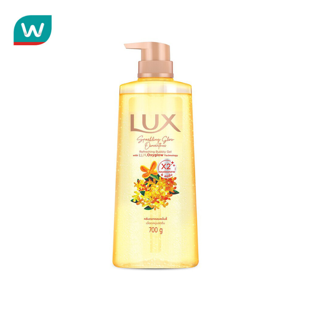 Lux ลักส์ บอดี้วอช สปาร์คกลิ้ง โกลว์ ออสมันตัส เจล 700 กรัม