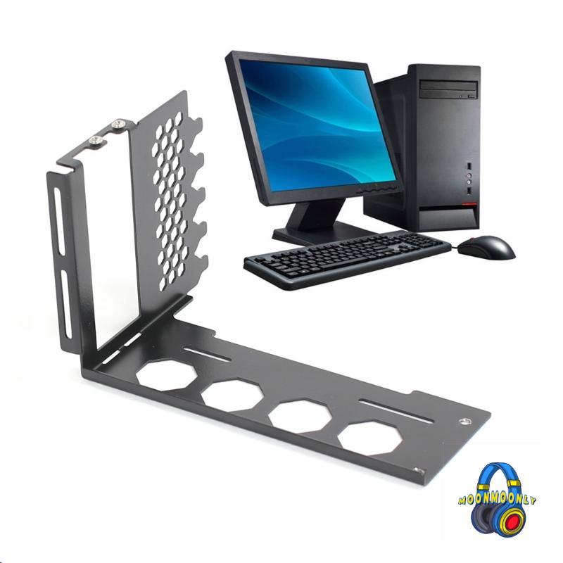 MOON SXJ-B แนวตั้ง GPU ผู้ถือโลหะ GPU มุม Converter Bracket สําหรับเดสก์ท็อปพีซีกรณี