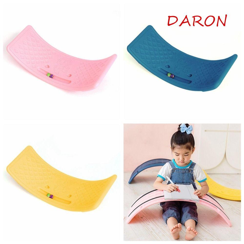 DARON กระดานสมดุลสําหรับเด็กไม่ง่ายที่จะเปลี่ยนรูปปรับปรุงร่างกายสมดุลเด็ก Wobble Board, Yoga Board 