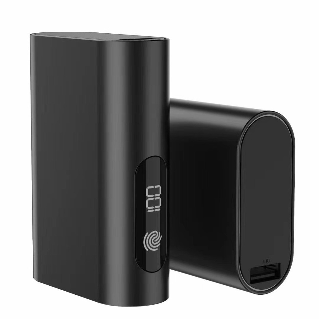 พีดี22.5 แบบดิจิตอล พร้อมฝาครอบสองส่วน ขนาด21700 มัลAh 10,000mAh ไม่มีแบตเตอรี่รวมในกล่อง