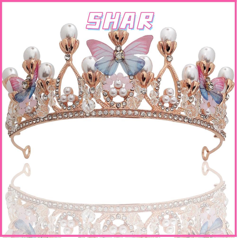 SHAR Princess Crown Model Catwalk Handmade Birthday Butterfly
