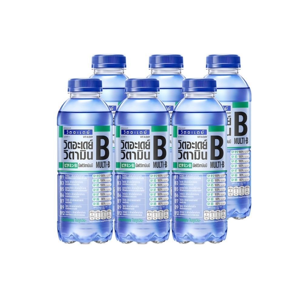 [สินค้าส่งด่วน] วิตอะเดย์ วิตามินบีเก๊กฮวย 470 มล. X6 VITADAY VITAMIN B CHRYSANTHEMUM 470 ML. X6
