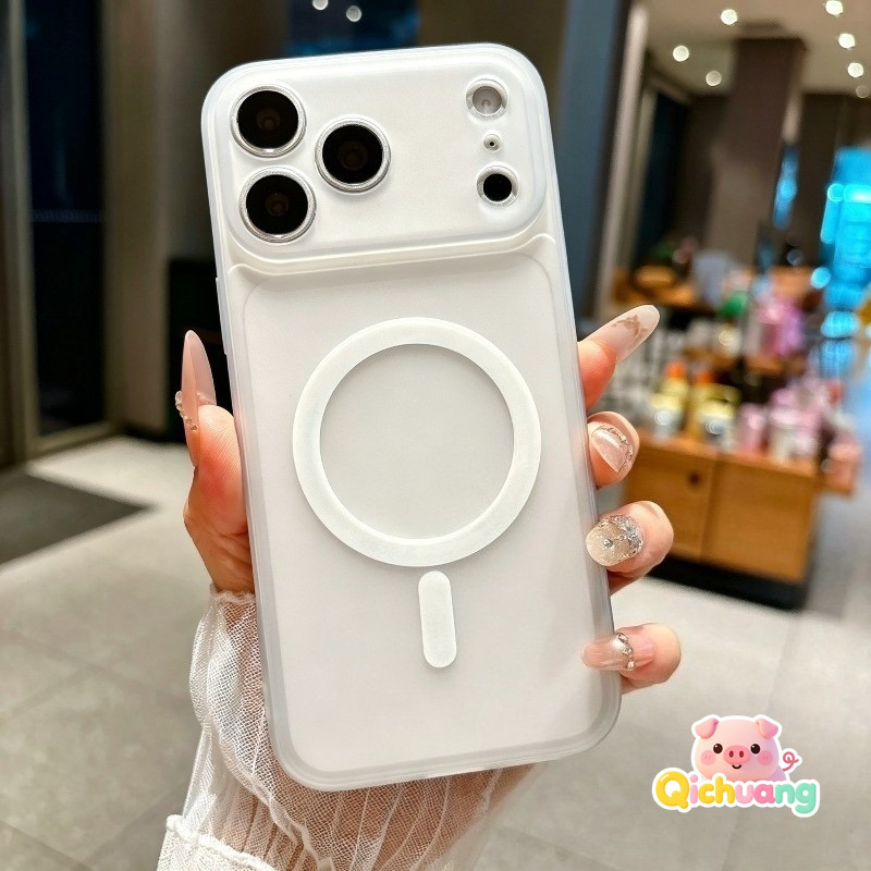 Magnetic Ice Mist Matte สําหรับ Realme หมายเหตุ 60 60X 50 P4 P3 P3X P1 Pro Q5i Q3 Q3i V23 V23i V13 5
