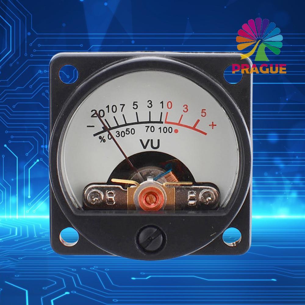 6V-12V แผง VU Meter Warm Back Light Recording 500UA VU แผงเมตรเสียงระดับ Amp