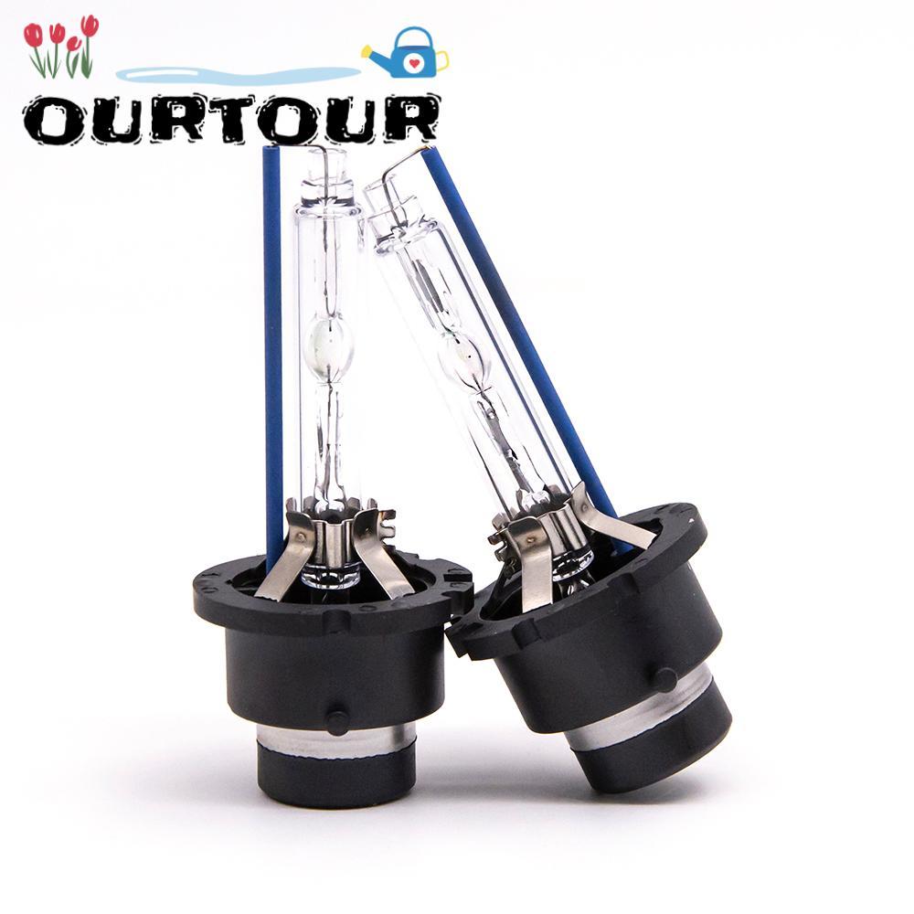 URTOUR 2 ชิ้นไฟหน้าซีนอน, Warm White Direct Replacement HID ไฟหน้า, 35W D2S D2C 4300K/6000K/8000K LE
