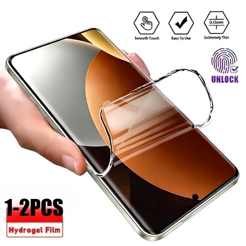 1-2 ชิ้นคลุมทั้งหมด Anti scratch Anti Blue Light Soft Hydrogel ฟิล์มสําหรับ Oukitel WP200 WP210 WP23
