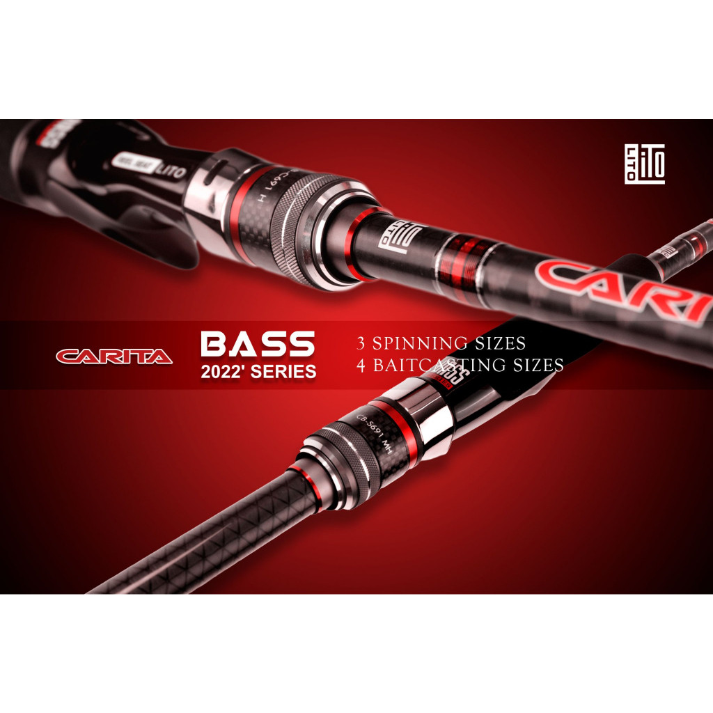 คันเบท/สปิน LITO Carita Bass Series 2022 เวทครบ จบทุกหมาย
