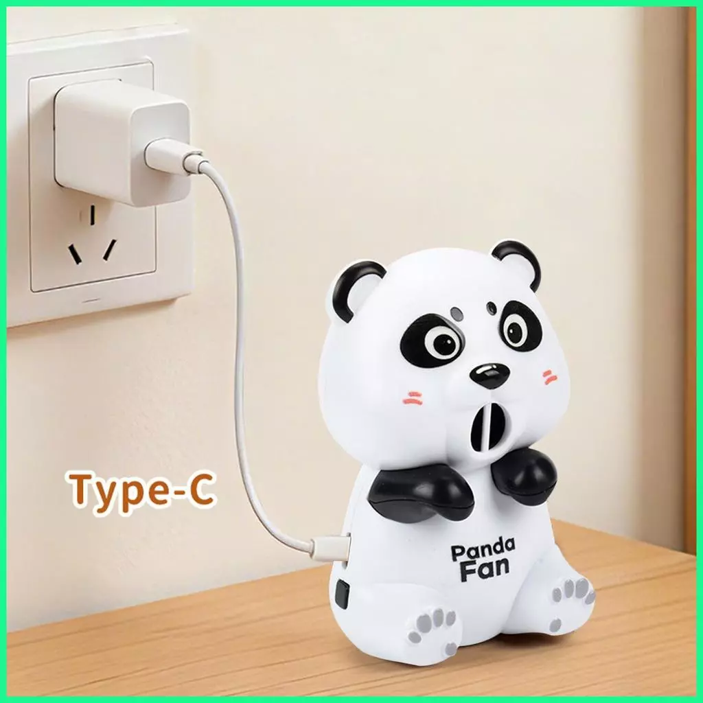 พัดลมระบายความร้อนกาแฟ Panda 3 ระดับ แบบพกพา thumbnail 3