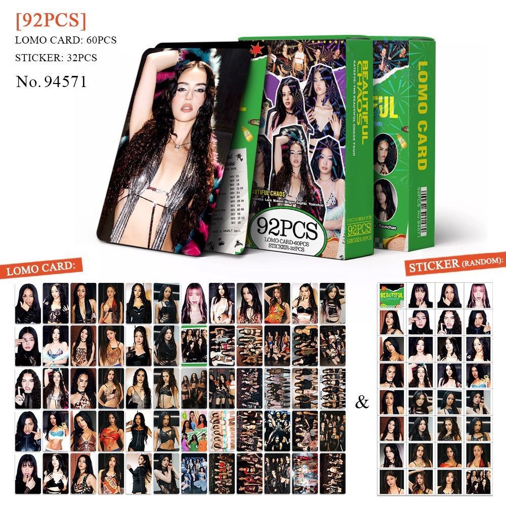 โซ่รวม 92 กลุ่มสาวข้ามประเทศ KATSEYE Photocards Return BEAUTIFUL