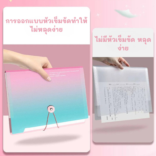 Sunflower66 กระเป๋าเอกสาร กระเป๋าใส่เอกสาร 5/12ช่อง รูปที่ 5