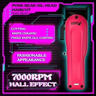Professional Electric Hair Clipper Gradient DLC Blade ตัดผมผม Trimmer สําหรับ Man 7000RPM Clipper