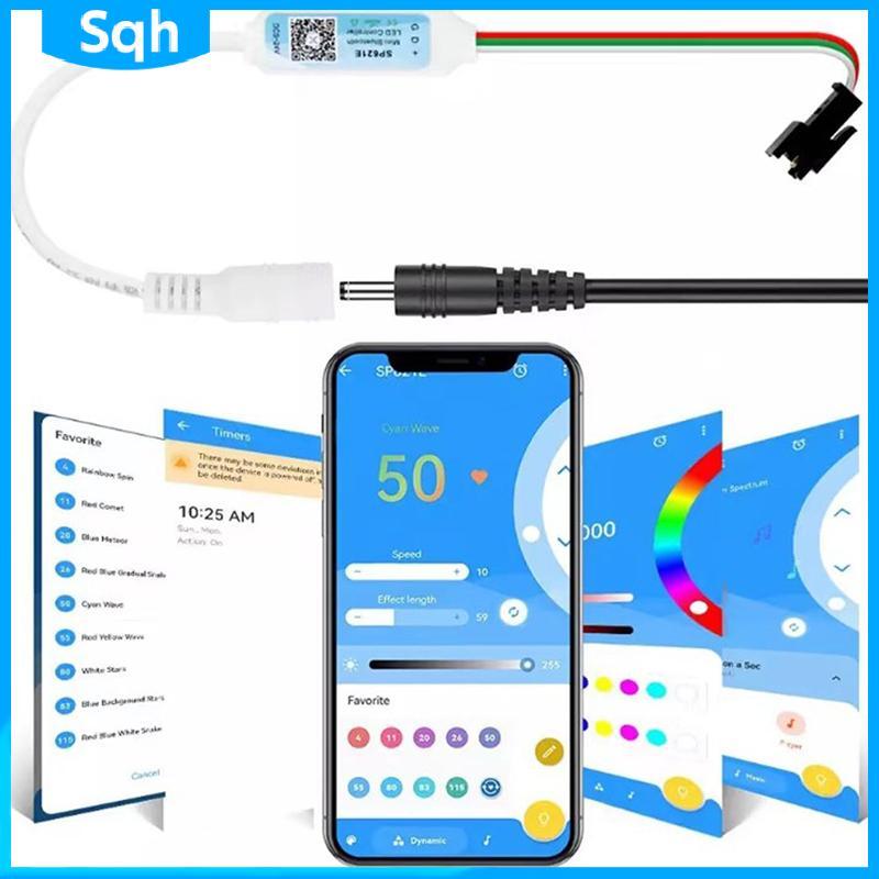 Bri SP621E Mini RGB Controller สําหรับ WS2811/WS2812/WS2813 LED Strip 24V ywr