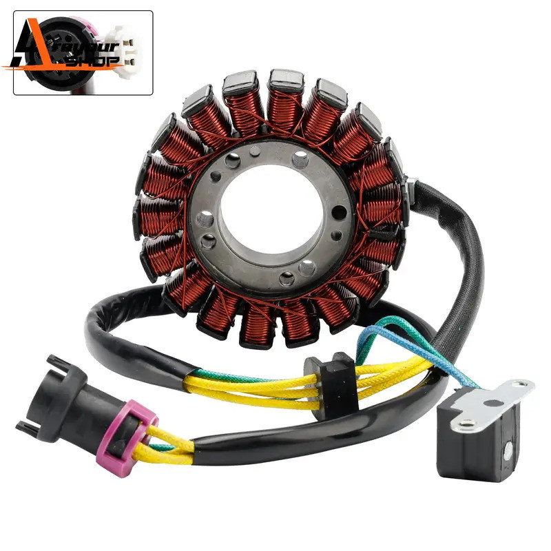 Ar Magneto Stator 27450 สําหรับ Linhai ATV 300-D T3b / ATV 400-2D / ATV 400-2B 2012