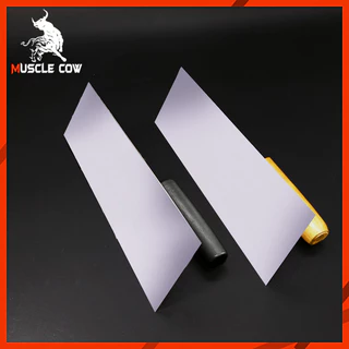 MUSCLE COW เกรียงหวี เกรียงขัด เกรียงสแตนเลส เกรียงเหลี่ยม ขนาด 10"