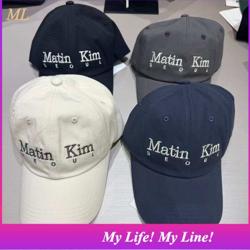 ML1 Matin Kim MK2600HT401 Seoul Logo Point Big Ball Cap K-FASHION