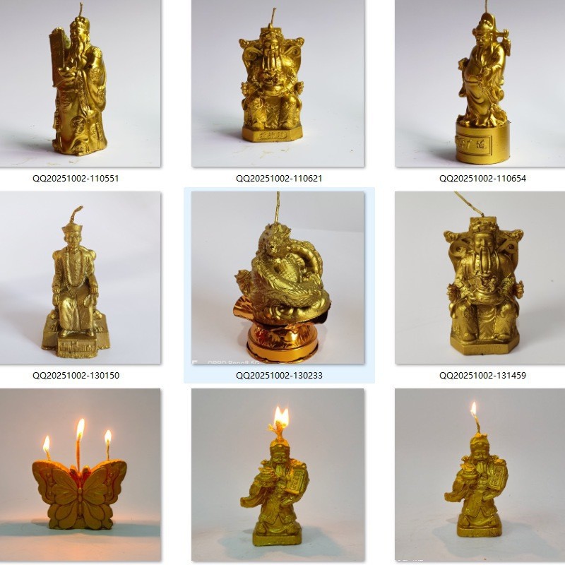Handmade gift candles, handicrafts, aromatherapy candles, complete range of handmade styles, mixed b