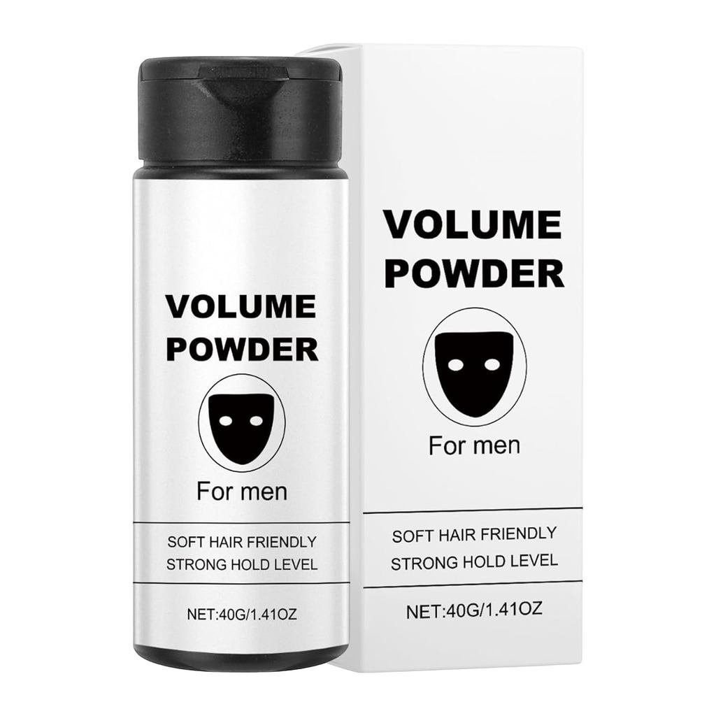Hair Texture Powder - Natural Look Styling Powder for Men | Easy to Apply Hairstyle Volume Product f