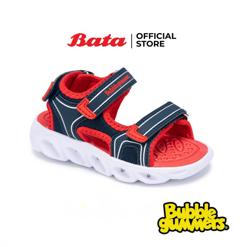 Bata บาจา BBG รองเท้ารัดส้น สปอร์ต สำหรับเด็กผู้ชาย รุ่น DUST_G126 สีกรมท่า 3319343