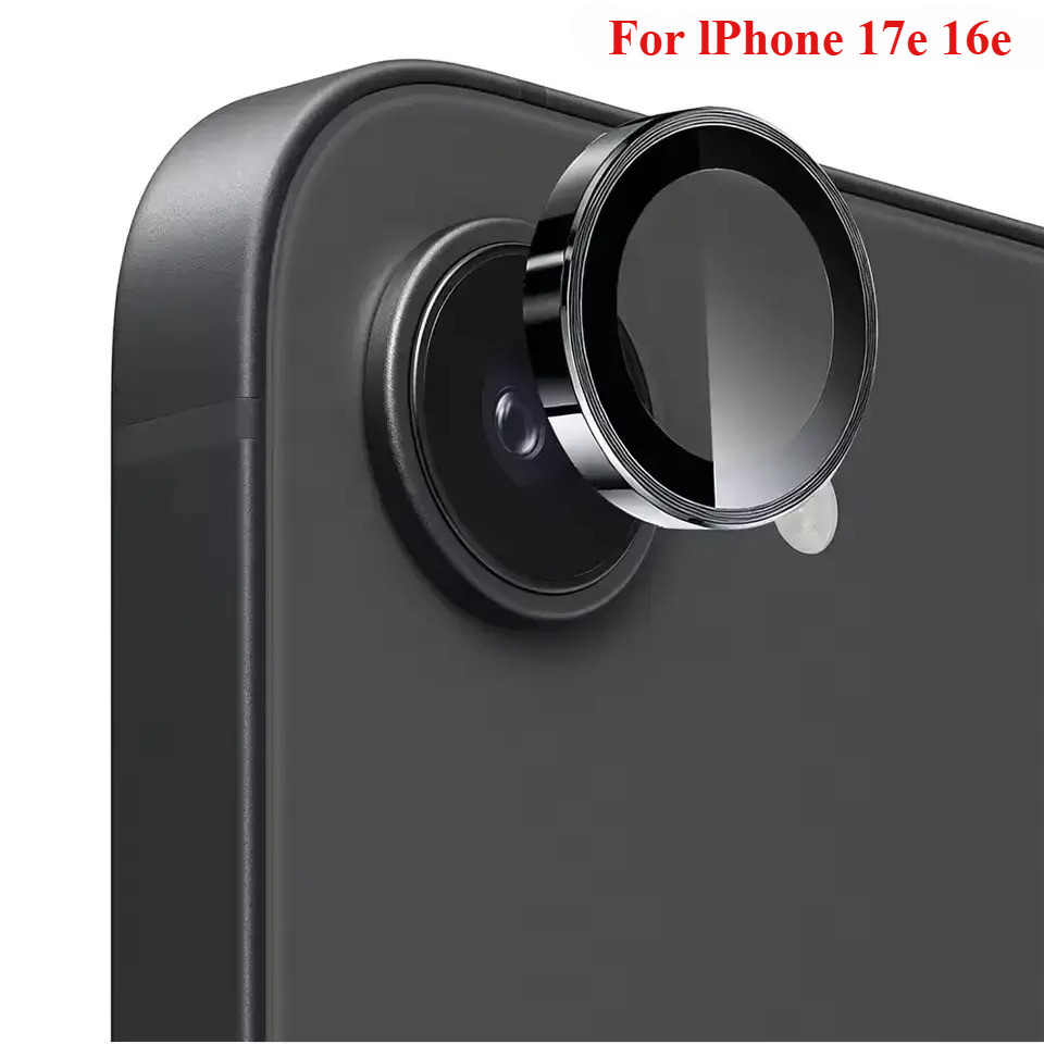 ฟิล์มกล้อง วงแหวน กันรอยเลนส์กล้อง For lPhone 17e  For lPhone 16e ฟิล์มเลนส์กล้อง กันรอยกล้อง